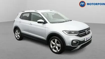 Used VW T-Cross SEL 110 HP (80 kW) 2021 Silver SUV