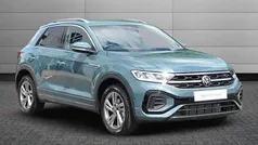 Petrol blue Used 2025 VW T-Roc R-line SUV | £28,950 (Fair price)
