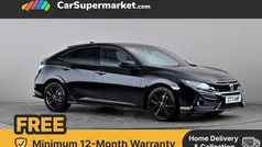 Black Used 2021 Honda Civic Sport Hatchback | £14,676 (Fair price)