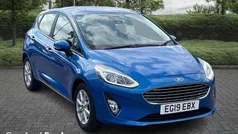 Blue Used 2019 Ford Fiesta Zetec Hatchback | £9,409 (Fair price)