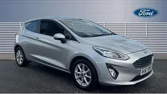 Silver Used 2017 Ford Fiesta Zetec Hatchback | £7,201 (Fair price)