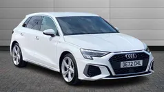 White Used 2022 Audi A3 S-Line Hatchback | £18,850 (Fair price)