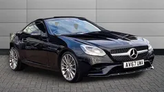 Black Used 2017 Mercedes SLC200 AMG line Cabriolet | £17,095 (Fair price)