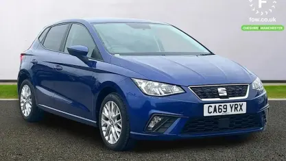 Używany Seat Ibiza SE Technology 95 KM (69 kW) 2020 Niebieski Hatchback
