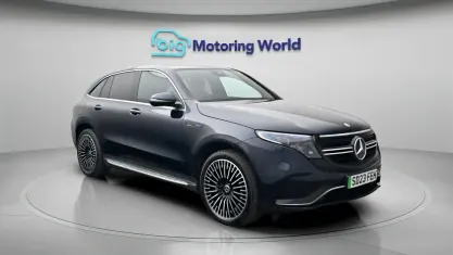 Used Mercedes EQC400 AMG line 300 kW (408 HP) 2023 Blue SUV
