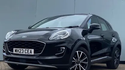Used Ford Puma Titanium 125 HP (91 kW) 2023 Black SUV