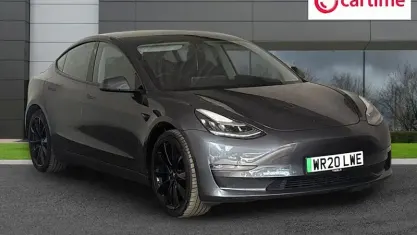 Used Tesla Model 3 Long Range AWD 258 kW (351 HP) 2020 Grey Sedan