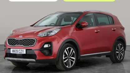 Used Kia Sportage 177 HP (130 kW) 2019 Red SUV