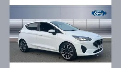 Used Ford Fiesta Titanium X 125 HP (91 kW) 2023 White Hatchback