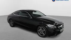 Black Used 2019 Mercedes C200 AMG line Coupe | £19,699 (Fair price)