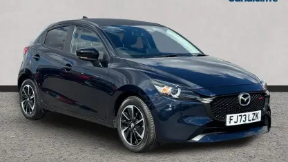 Used Mazda 2 Homura-Aka 116 HP (85 kW) 2023 Blue Hatchback