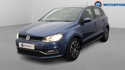 Usado VW Polo Match 90 HP (66 kW) 2016 Azul Citadino
