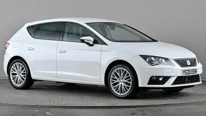 Begagnad Seat Leon SE Dynamic 116 HK (85 kW) 2020 Vit Halvkombi
