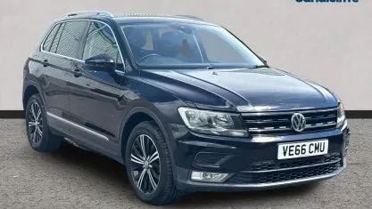 Używany VW Tiguan SE 150 KM (110 kW) 2019 Czarny SUV
