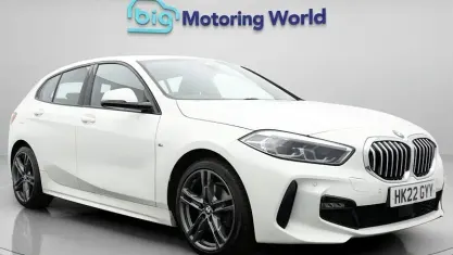 Used BMW 118 M Sport 136 HP (100 kW) 2022 White Hatchback