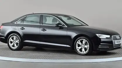 Used Audi A4 Sport 150 HP (110 kW) 2018 Black Sedan