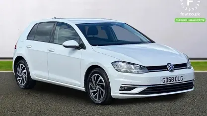Used VW Golf VII Match 116 HP (85 kW) 2019 White Hatchback