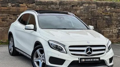 Used Mercedes GLA220 AMG line 170 HP (125 kW) 2014 White SUV