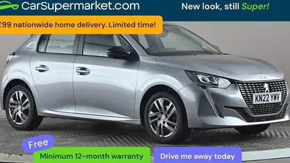 Used Peugeot 208 Active Premium 75 HP (55 kW) 2022 Grey Hatchback