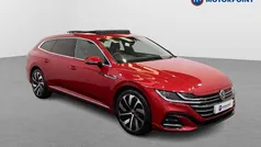 Red Used 2022 VW Arteon R-line Estate | £22,549 (Fair price)