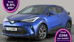 Blue Used 2021 Toyota C-HR Design SUV | £18,627 (Fair price)