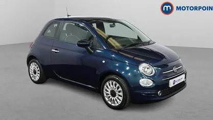 Used Fiat 500 Lounge 69 HP (50 kW) 2021 Blue Hatchback