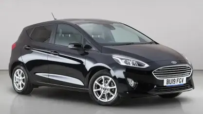 Used Ford Fiesta Zetec 101 HP (74 kW) 2019 Black Hatchback