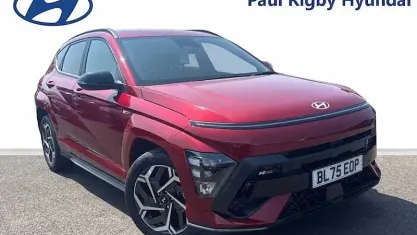 Used Hyundai Kona N Line 137 HP (100 kW) 2025 Red SUV