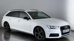 White Used 2017 Audi A4 Black Edition Estate | £16,150 (Expensive)
