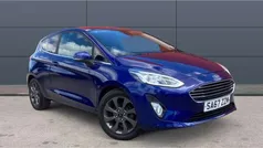 Blue Used 2017 Ford Fiesta Zetec Hatchback | £7,311 (Fair price)