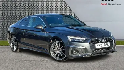 Used Audi A5 S-Line 204 HP (150 kW) 2023 Grey Coupe