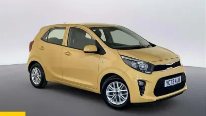 Used Kia Picanto 67 HP (49 kW) 2023 Yellow Hatchback