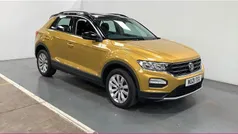Yellow Used 2021 VW T-Roc SE SUV | £16,197 (Fair price)