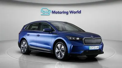 Used Skoda Enyaq iV ecoSuite 150 kW (204 HP) 2023 Blue SUV