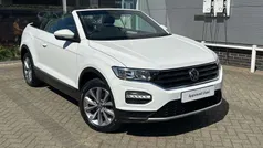 White Used 2021 VW T-Roc Cabriolet Design Cabriolet | £20,489 (Fair price)