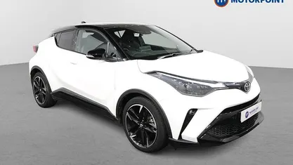 White/black Used 2023 Toyota C-HR Sport SUV | £21,849 (Fair price)