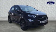 Black Used 2022 Ford Ecosport ST-Line SUV | £13,645 (Fair price)