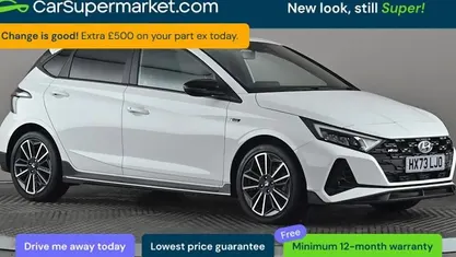 Used Hyundai i20 N Line 120 HP (88 kW) 2023 White Hatchback
