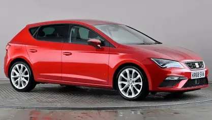 Used Seat Leon FR Sport 150 HP (110 kW) 2018 Red Hatchback