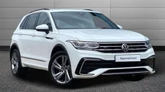 White Used 2023 VW Tiguan R-line Edition SUV | £27,250 (Fair price)