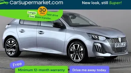 Używany Peugeot 208 Allure 101 KM (74 kW) 2025 Szary Hatchback