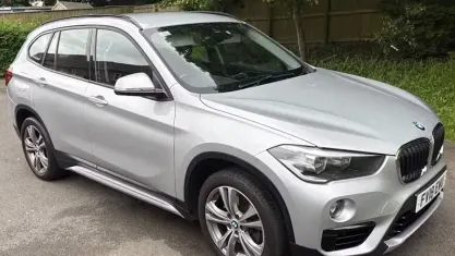 Used BMW X1 Sport Line 190 HP (139 kW) 2018 Silver SUV