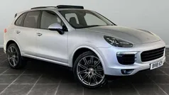 Silver Used 2018 Porsche Cayenne Platinum Edition SUV | £25,995 (Super price)