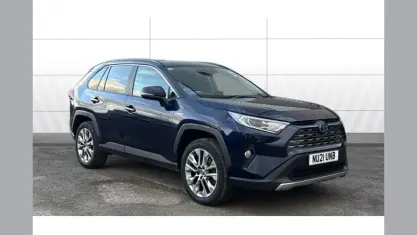 Used Toyota RAV4 Hybrid 218 HP (160 kW) 2021 Blue SUV