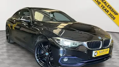 Used BMW 420 Sport Line 190 HP (139 kW) 2017 Black Coupe
