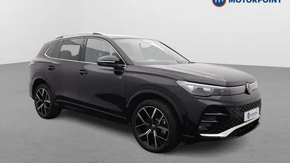 Black Used 2024 VW Tiguan R-line SUV | £32,549 (Fair price)