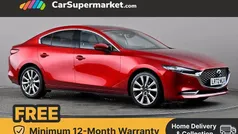 Red Used 2022 Mazda 3 Inclusive Sedan | £15,197 (Fair price)