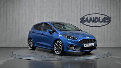 Blue Used 2018 Ford Fiesta ST Hatchback | £13,199 (Fair price)