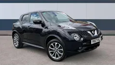 Black Used 2017 Nissan Juke Tekna SUV | £10,990 (Fair price)