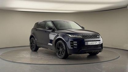 Used Land Rover Range Rover evoque S 309 HP (227 kW) 2022 Portofino blue SUV